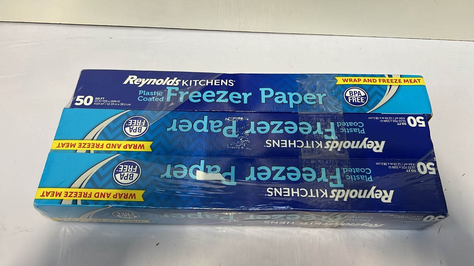 Reynolds Kitchens Plastic Coated Freezer Paper | 3 Pack