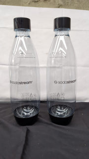 sodastream Twin Pack Fuse Carbonating Water Bottles 840ML,BLACK(USED)