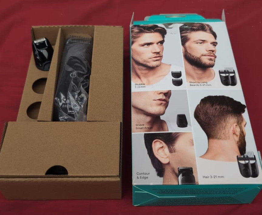 Braun (packaging damaged - missing contour & edge blade Nd hair attachments)