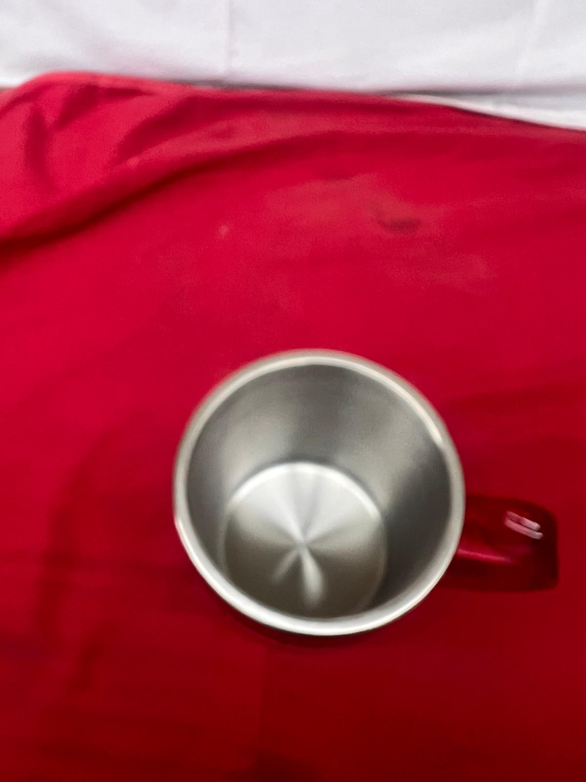 Thermos ThermoCafé Translucent Desk Mug, Red
