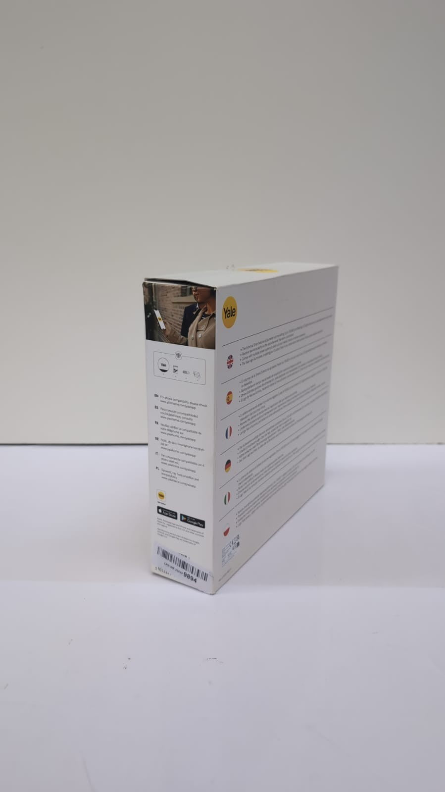 Yale Outdoor Siren Yellow Up to 100dB Adjustable Siren (box damaged /no fixings)