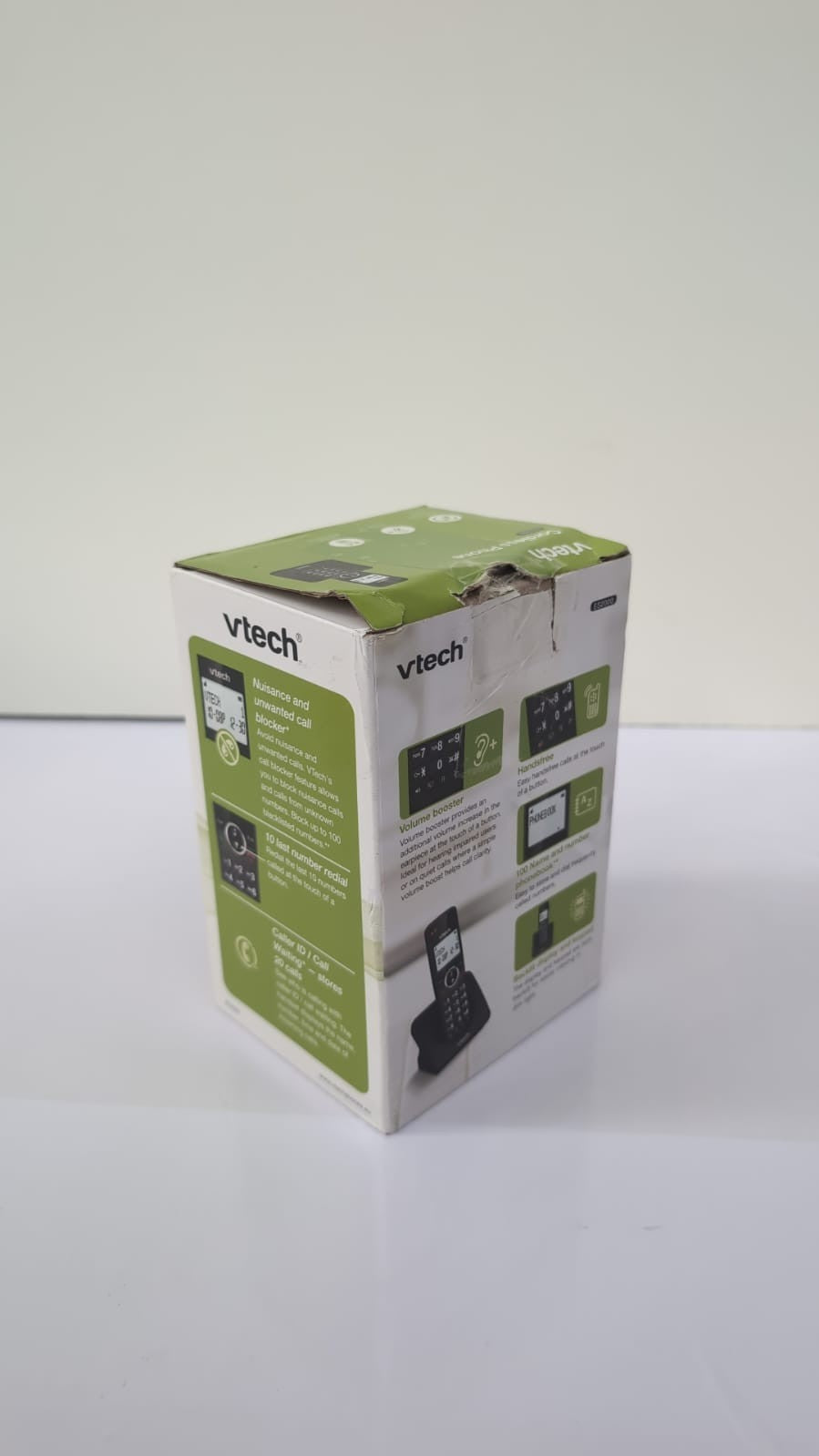 VTech ES2000 DECT Cordless Phone with Nuisance Call Blocker,(USED)