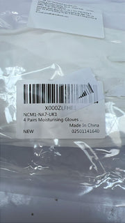 4 Pairs Moisturising Gloves White Hand Gloves for Dry Hands Skin Care