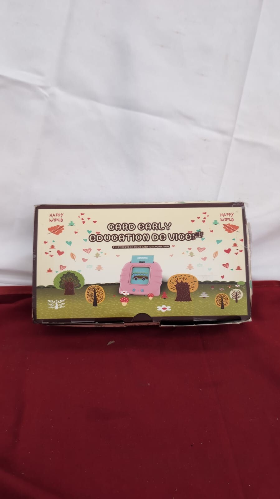 Talking Flash Cards Learning Toys for Toddlers 224words Blue (packaging damaged)