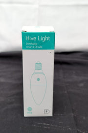 Hive Smart Light Bulb E14 Dimmable (V9), Works with Amazon Alexa,