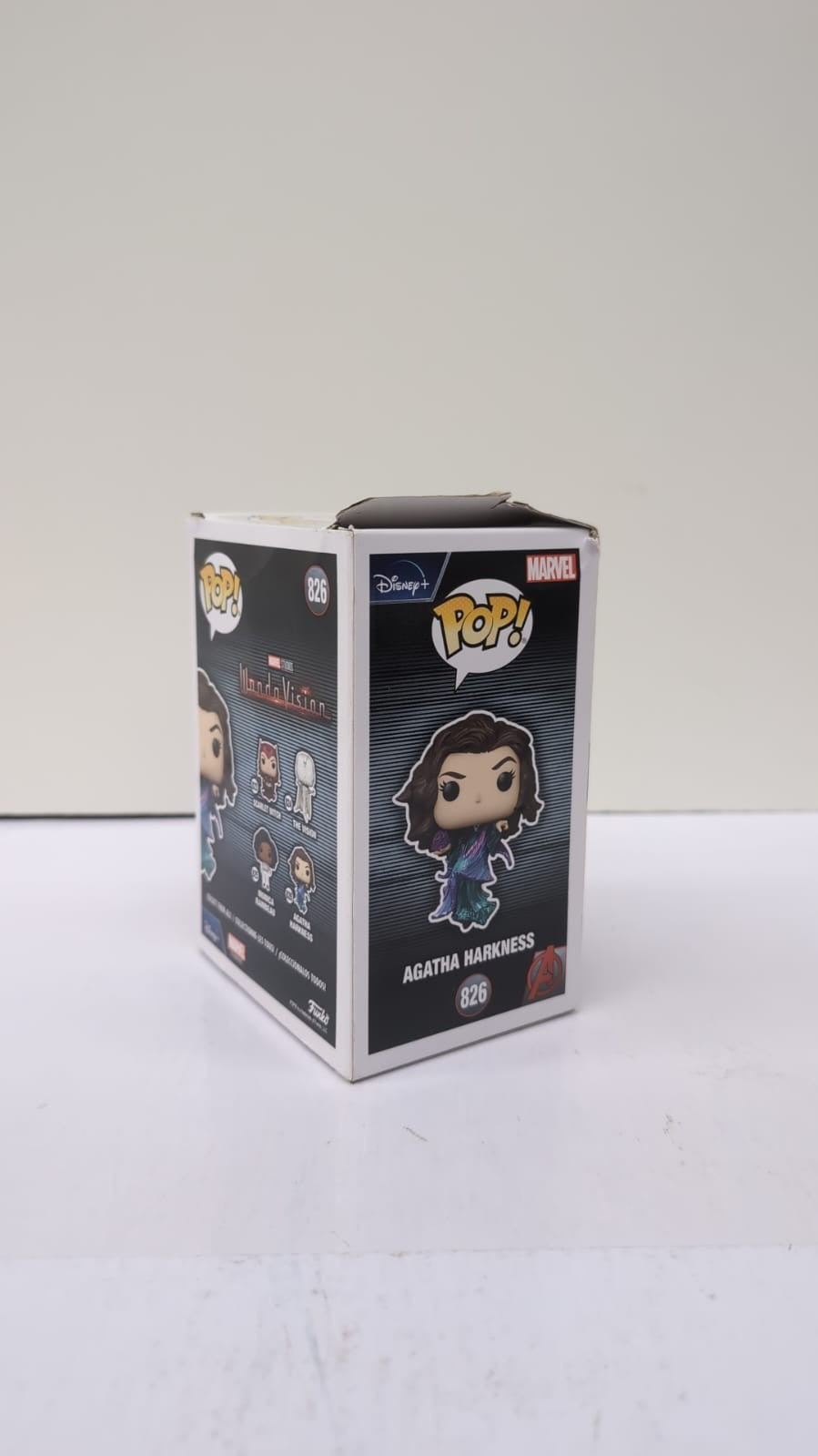 Funko POP! Marvel: WandaVision–Agatha Harkness Vinyl Figure( box damaged)