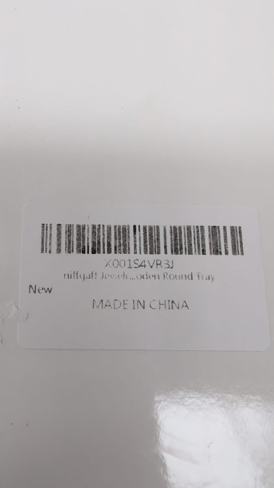 12.9'' Jewelry Stand Jewellery Organiser Necklace Earring Holder Black