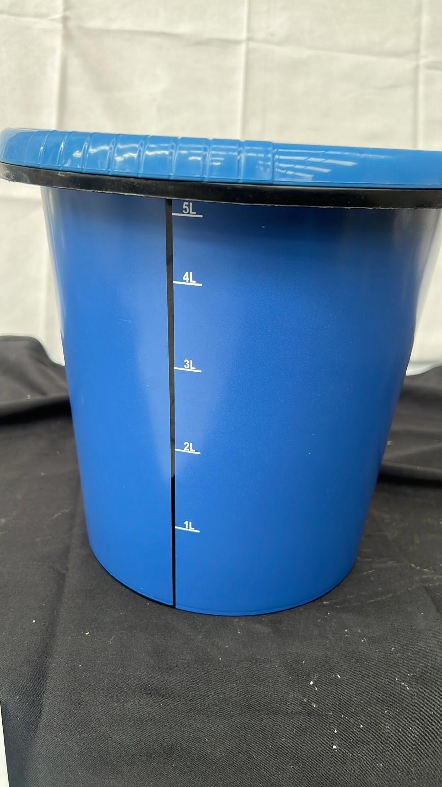 Sorbo 5L Bucket,Blue,100% Recycled Plastic, Handy Grip, External Markings