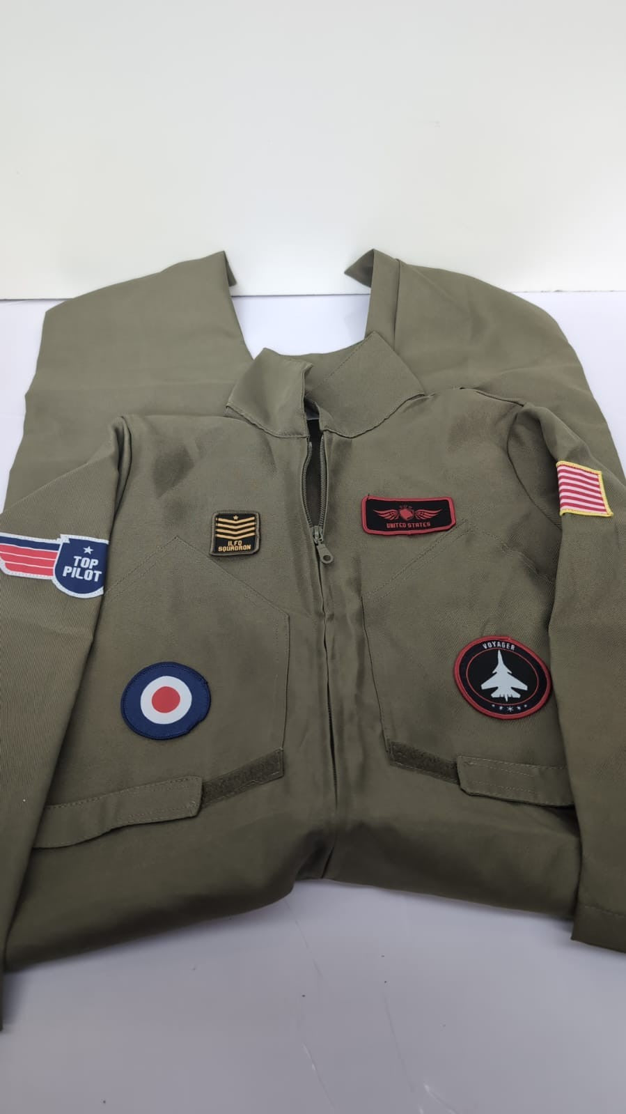 Kids U.S Army Jumpsuit Costume. 80S Movie Icon Green Jumpsuit (no original pack)