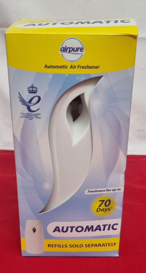 AIRPURE AIR FRESHENER AUTOMATIC  (machine only box damagrd)