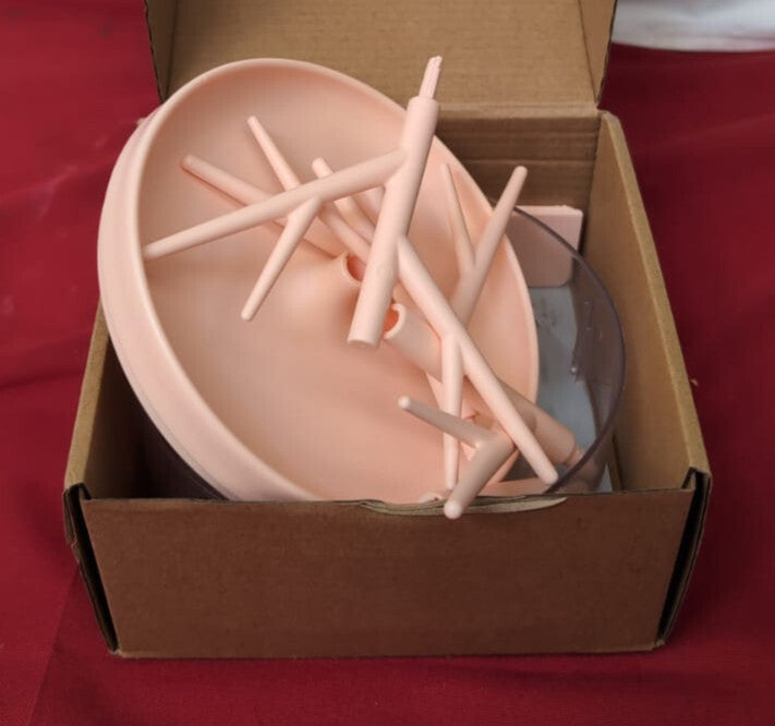 Branch Jewelry Rack With Rotatable Base and Storage Box Tree Tower Hanging