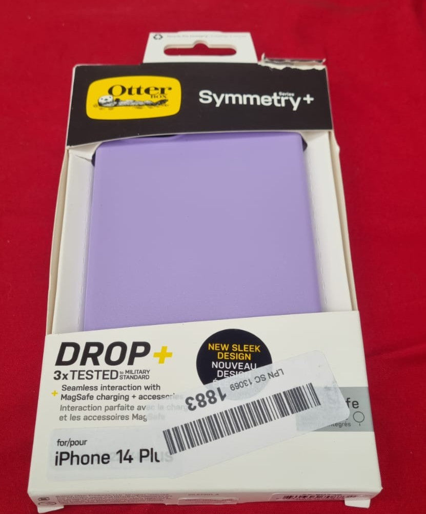 OtterBox Symmetry+ Case for iPhone 14 Plus with MagSafe Shockproof (box damaged)