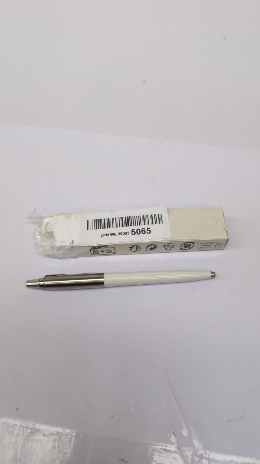 PARKER Jotter Originals Ballpoint Pen - Pearl Grey (PACKAGING DAMAGED)