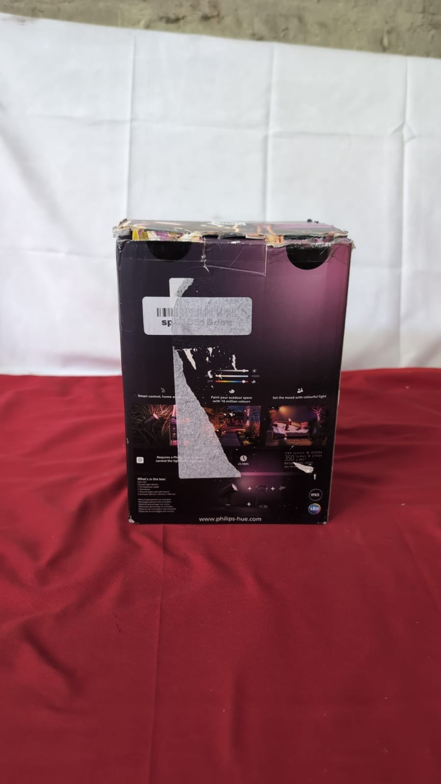 Philips Hue Lily White and Colour Ambiance LED Single Spotlight Extension: Smart