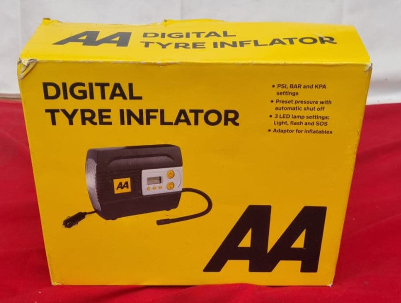 AA 12V Digital Tyre Inflator AA5502 – For Cars Other Vehicles Inflatables