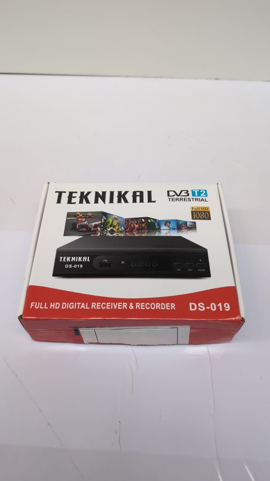 Teknikal HD Freeview Set Top Box Receiver Plus Recorder for Digital TV Channels