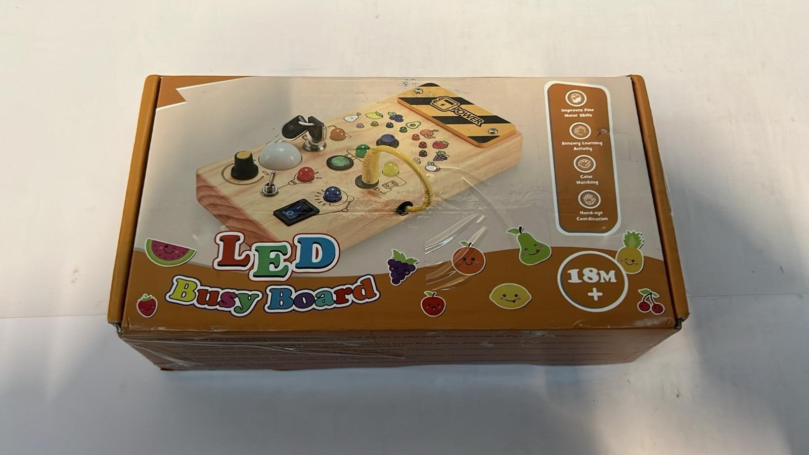 Montessori Busy Board 18 Months Children's Activity Board