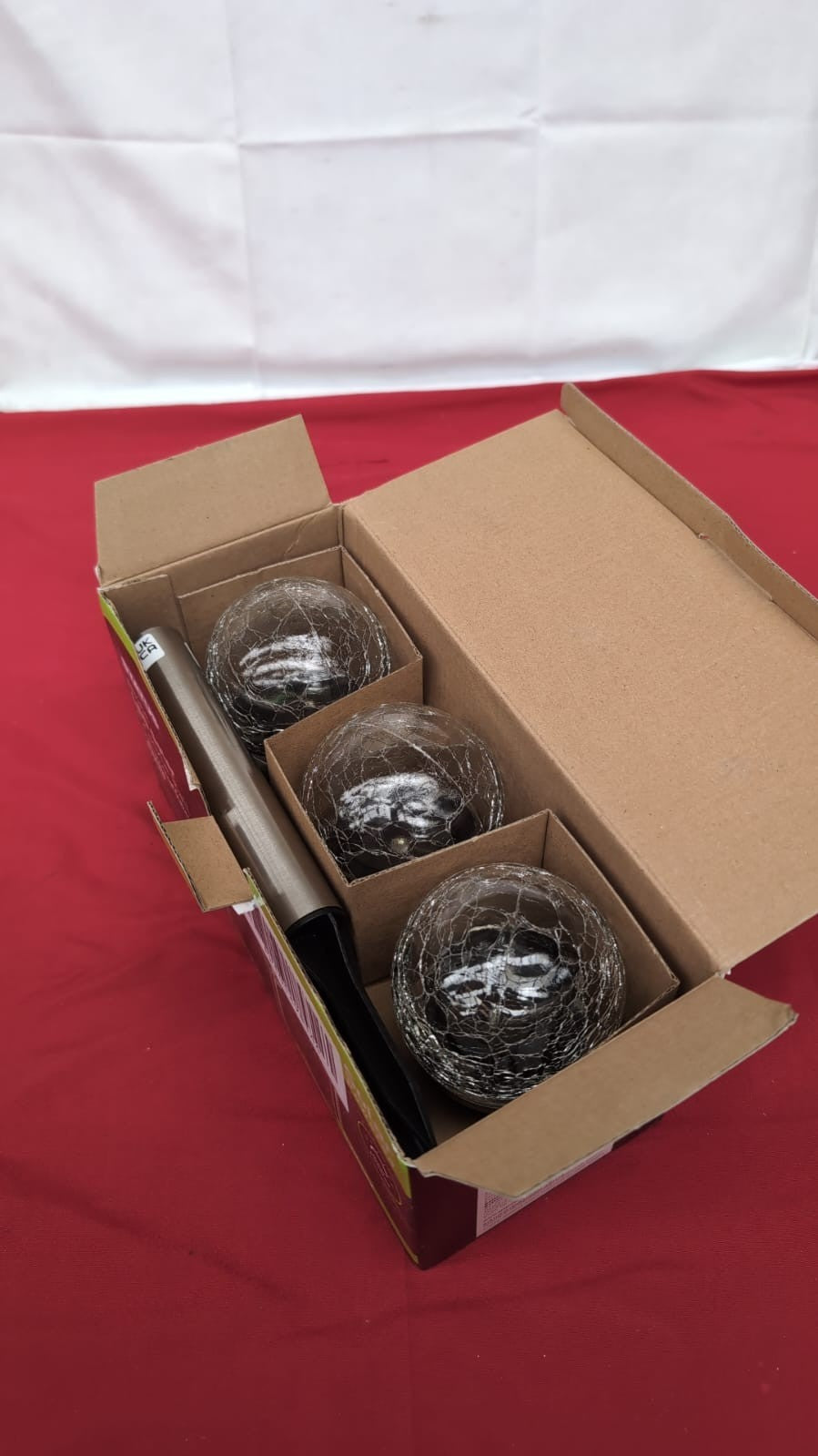 Status Sydney Outdoor Garden Solar Light / 3 Pack of 8 cm White Light LED