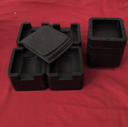 Bed Riser Heavy Duty Furniture Riser Suitable for Wheels of Furniture