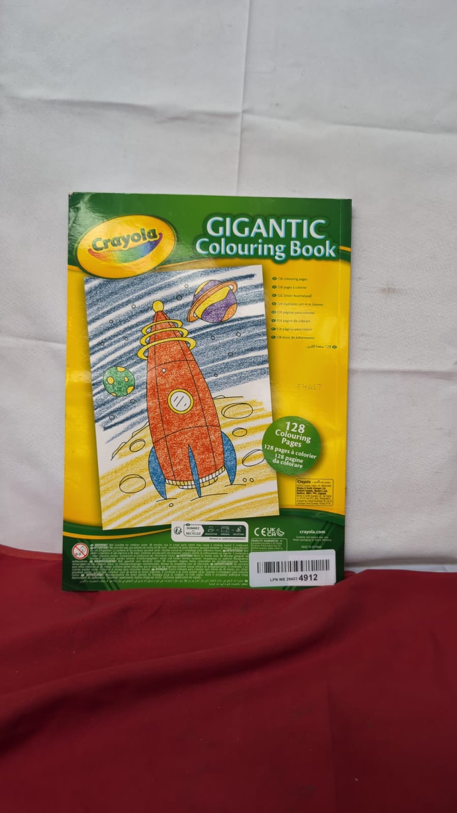 CRAYOLA Gigantic Colouring Book 128 A4 Pages of Fun Ideal for Kid