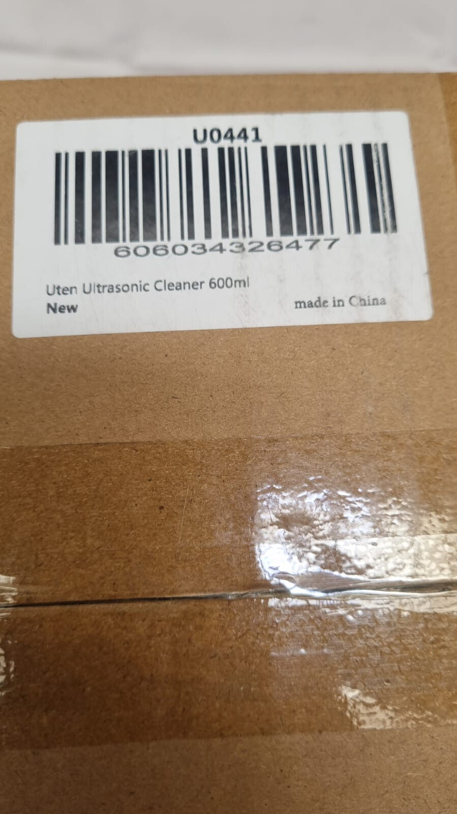 Ultrasonic Jewelry Cleaner, Uten 600ml Professional  Low Noise MachineStainless