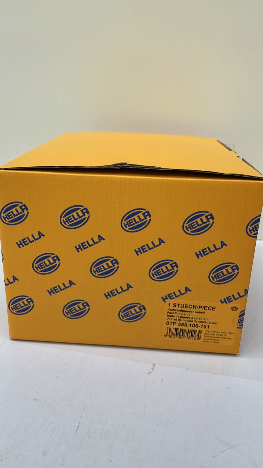 HELLA 8TF 358 106-101 Fuel Feed Unit - Electric - 4-pin connector