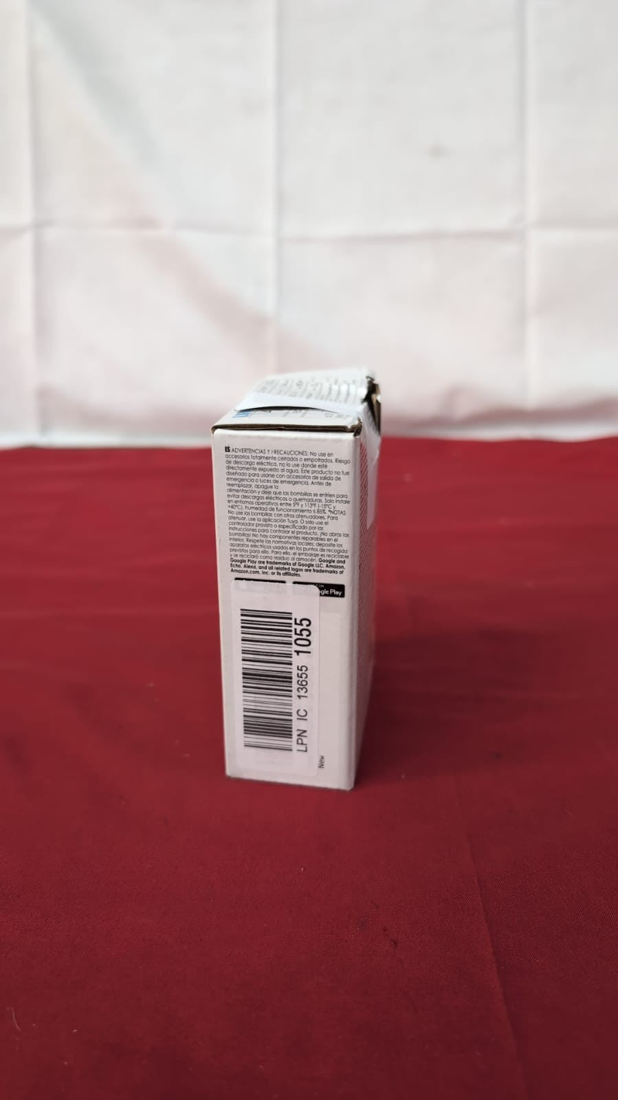 LVWIT E14 Smart Bulb, Light Bulbs,C37 RGBSmart CandleBulbs,4.9W 2PK (BOXDAMAGED)