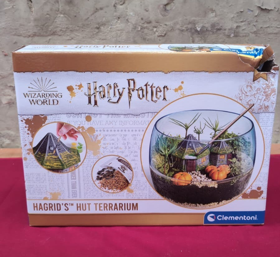 Clementoni Harry Potter Terrarium Kit Build Your Magical Greenhouse(box damaged)