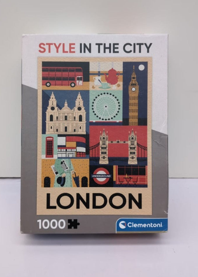 Clementoni 1000 el. Compact London [PUZZLE](BOX DAMAGED)
