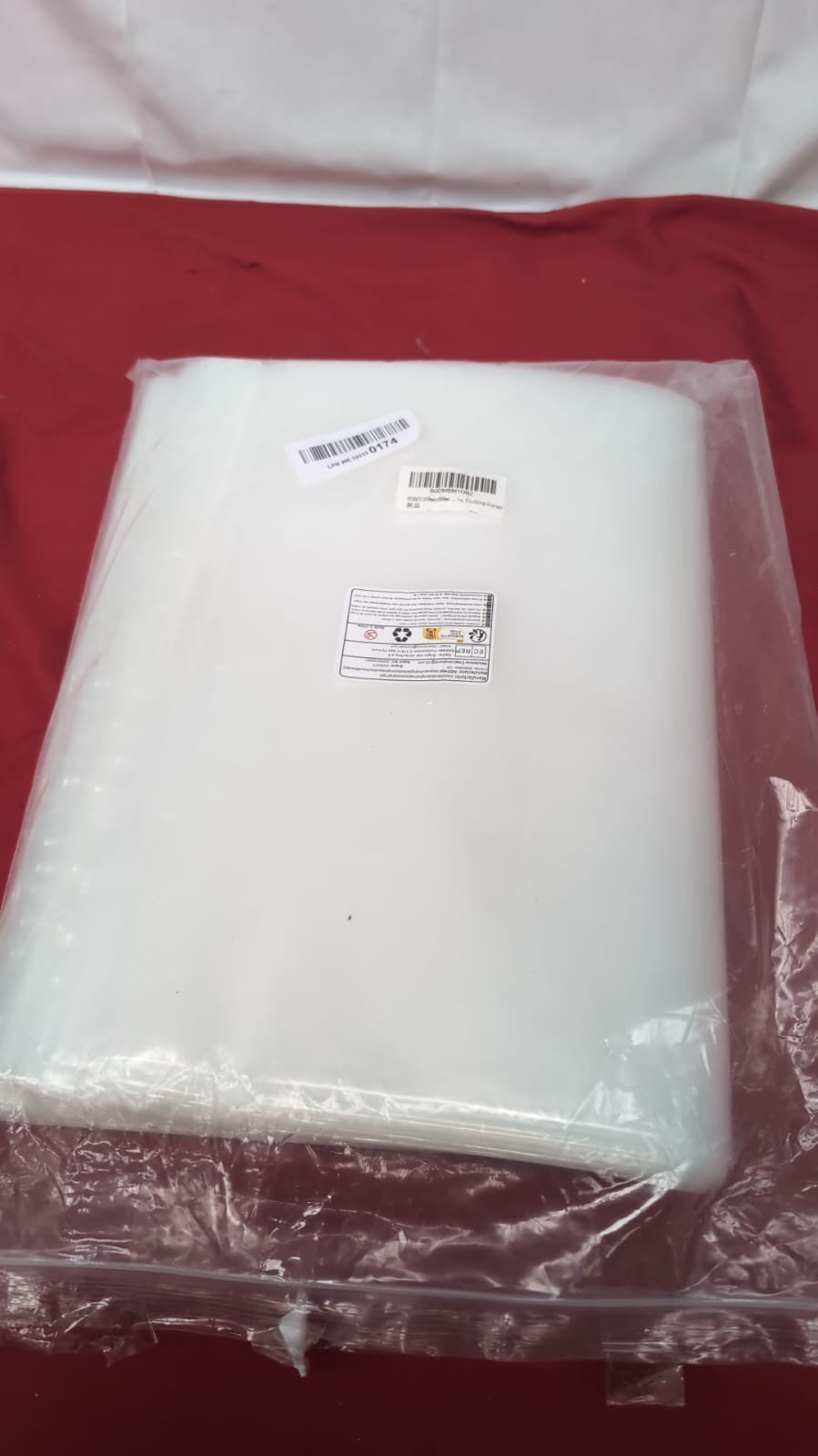 350mmx450mm Grip Seal Bags Large Plastic Bags  100pcs Clear Plastic Bag