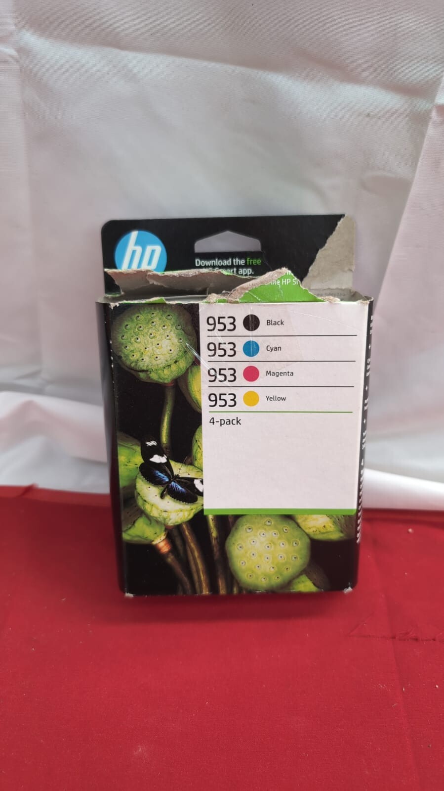 HP 6ZC69AE 953 Original Ink (packaging damaged - missing yellow cartridge)
