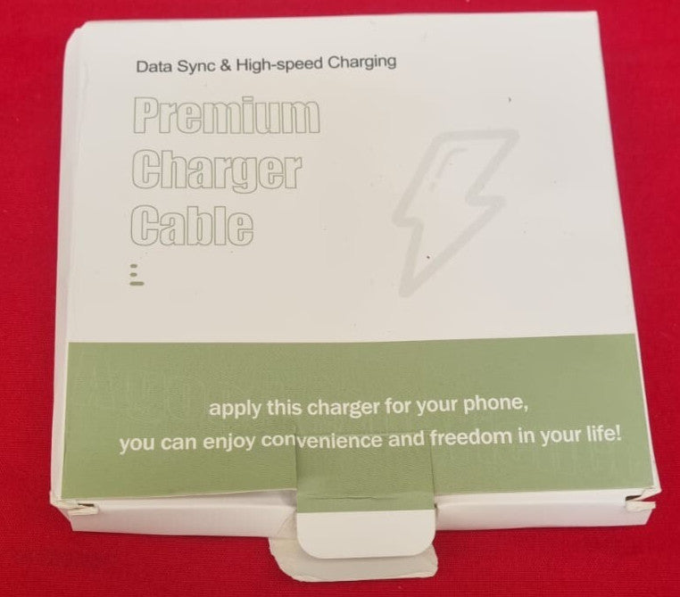 iPhone Charger Cable Long 6 Feet Fast Charging Cord High Speed Data Sync USB