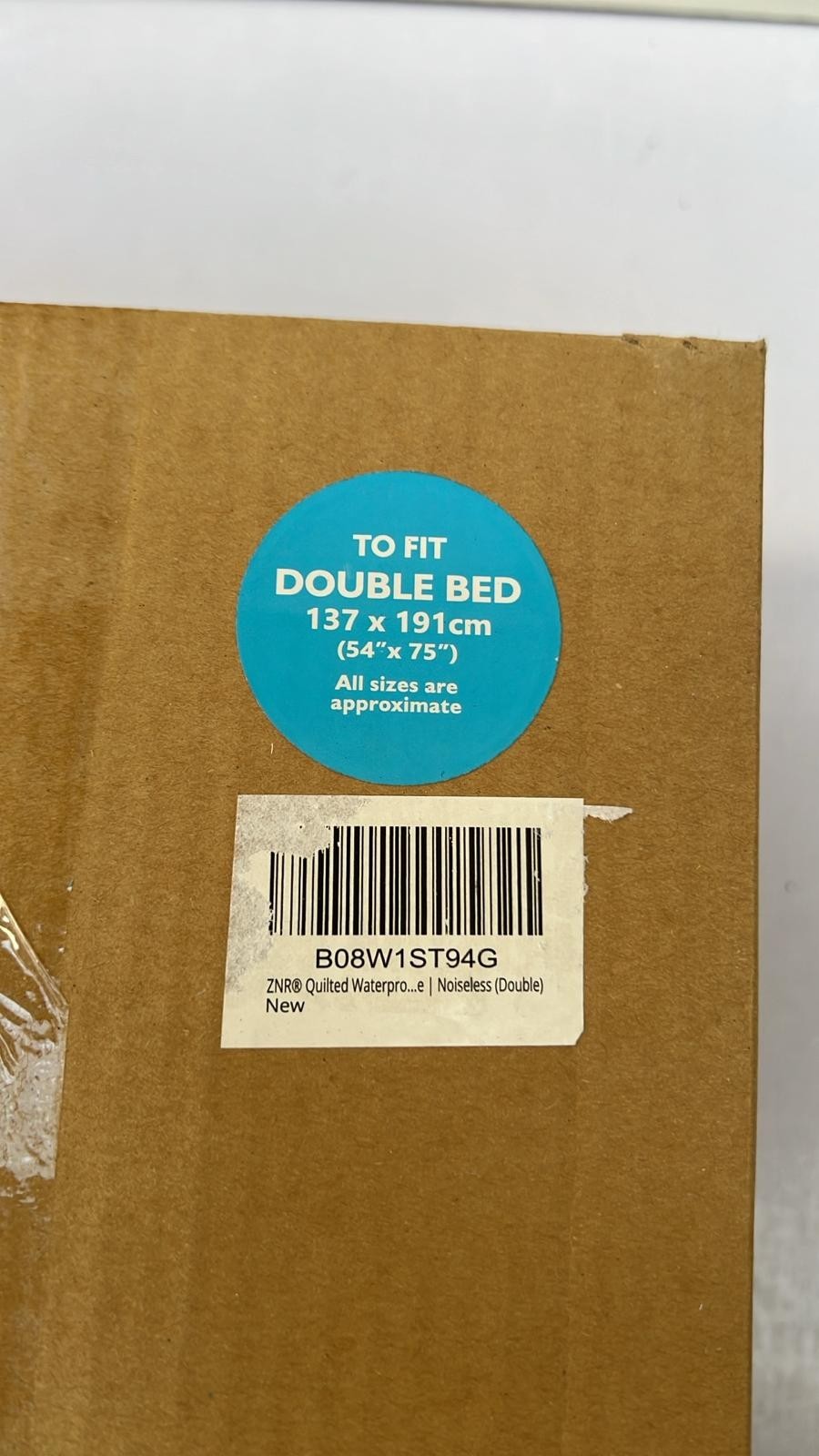 ZNR® Quilted Waterproof Mattress Protector Double