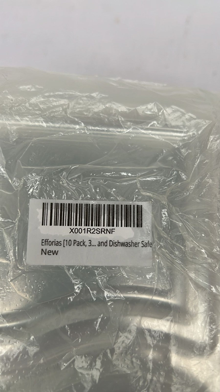 (10 Pack, 32oz) 2 Compartment Plastic Meal Prep Containers - Reusable