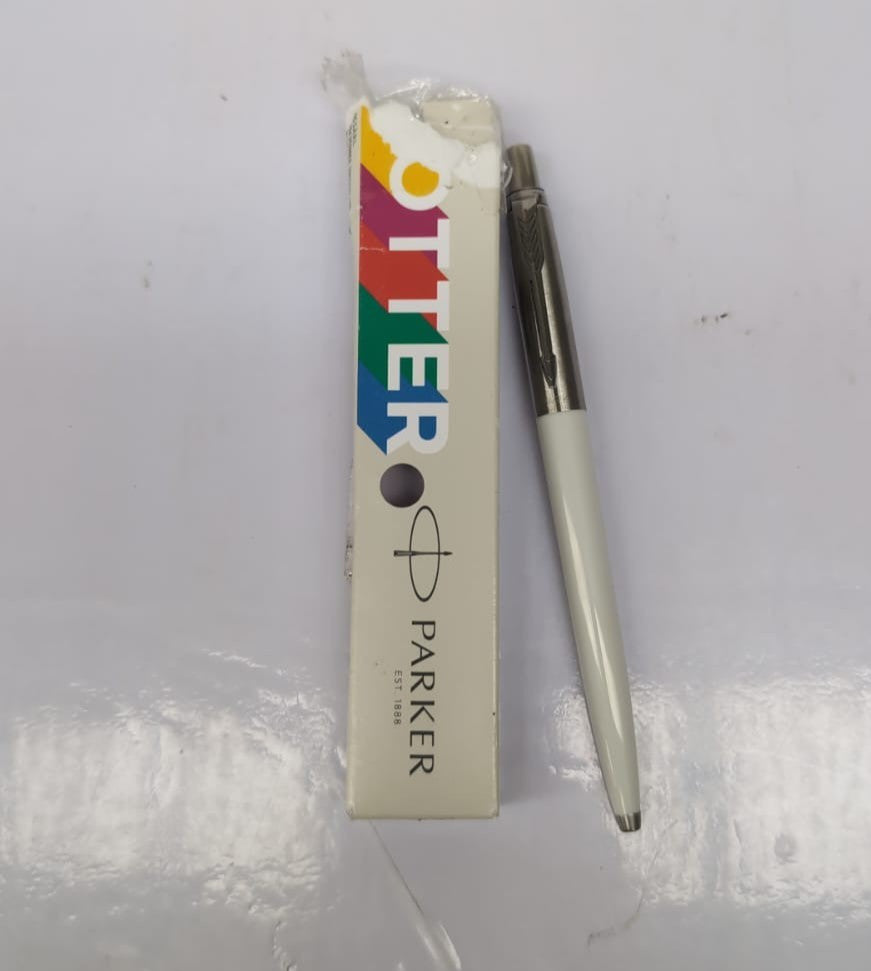 PARKER Jotter Originals Ballpoint Pen - Pearl Grey (PACKAGING DAMAGED)