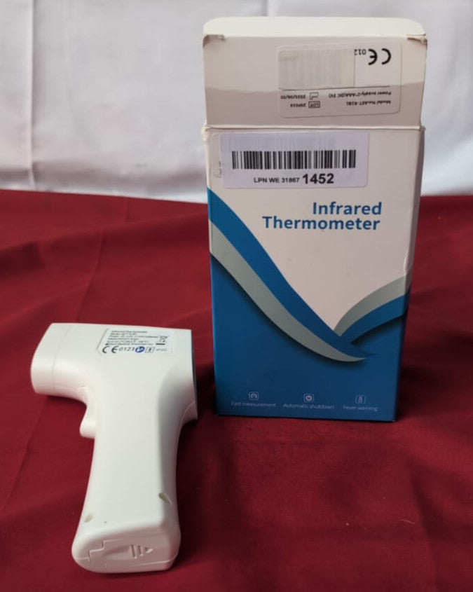 Medical Grade Heavy Duty Touchless Infrared Forehead Thermometer (box damaged)