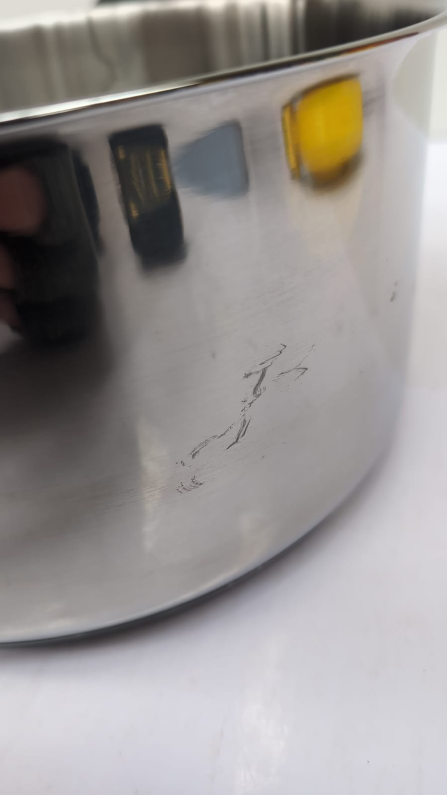 Tefal Comfort Max 25cm Stainless Steel Stewpot, Casserole Dish(small scratches)