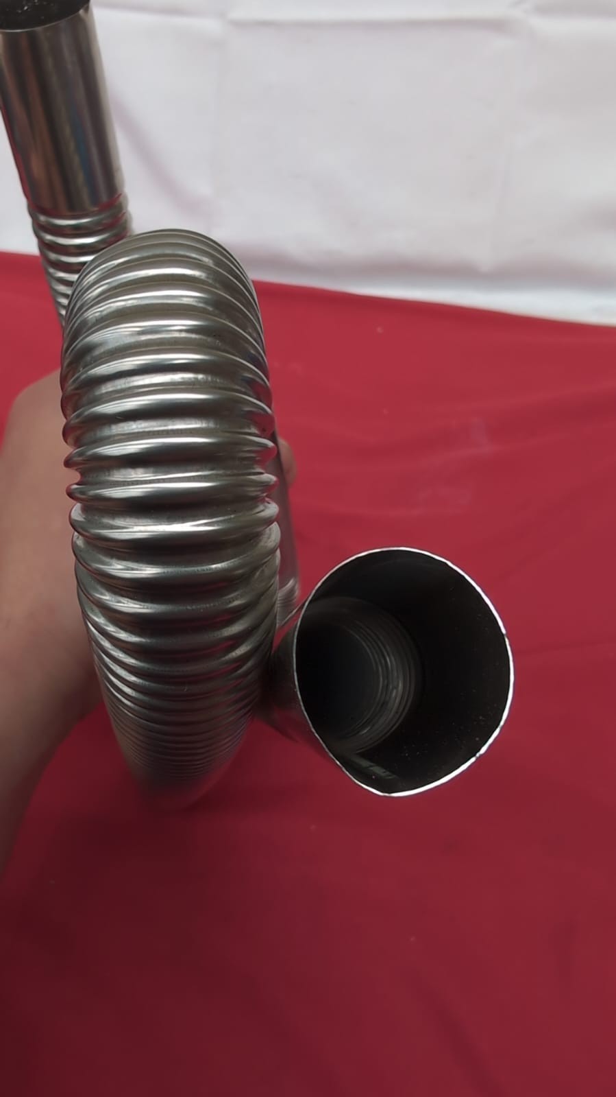 Stainless Steel Parking Air Heater Gas Vent Hose (1m length, 20mm diameter pipe)