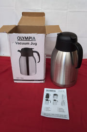 Olympia Vacuum Jug 2L Stainless Steel Mug Cup Creamer Pitcher(BOX DAMAGED)