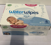 WaterWipes Newborn & Baby Wipes, 360 Count (6 Packs)