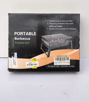 BBQ Barbecue Grill, Portable Folding Charcoal Barbecue Desk Tabletop Outdoor