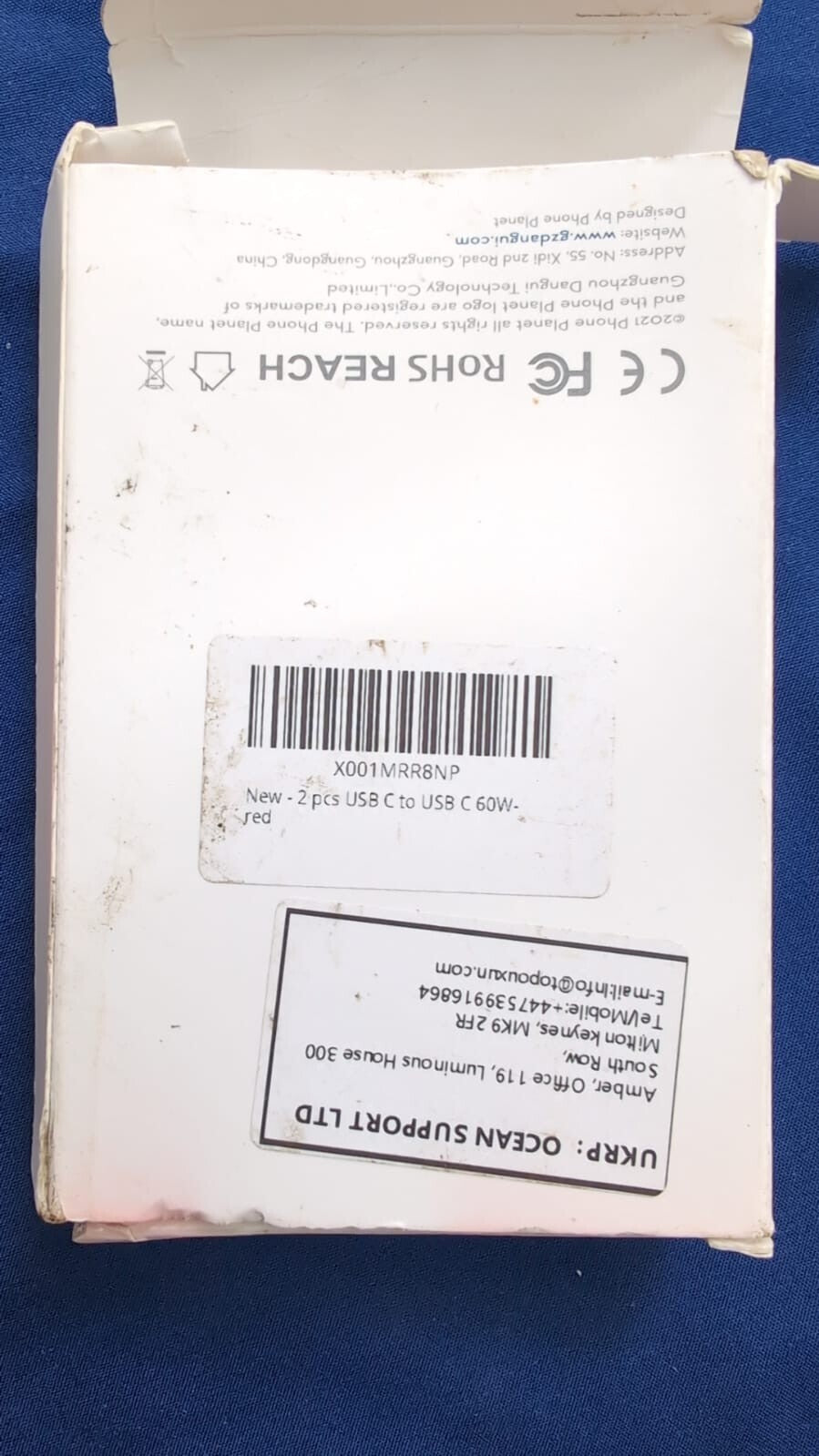 Phone Planet USB C To USB C Charger Cable (2Pack) 60W Type C to Type C