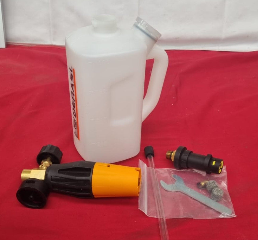 DERASL Foam Cannon, 1/4" Quick Connector for Pressure Washer,(box damaged)