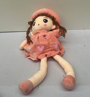 Baby Girls Rag Doll Girl Decoration Companion Toys Cute Soft