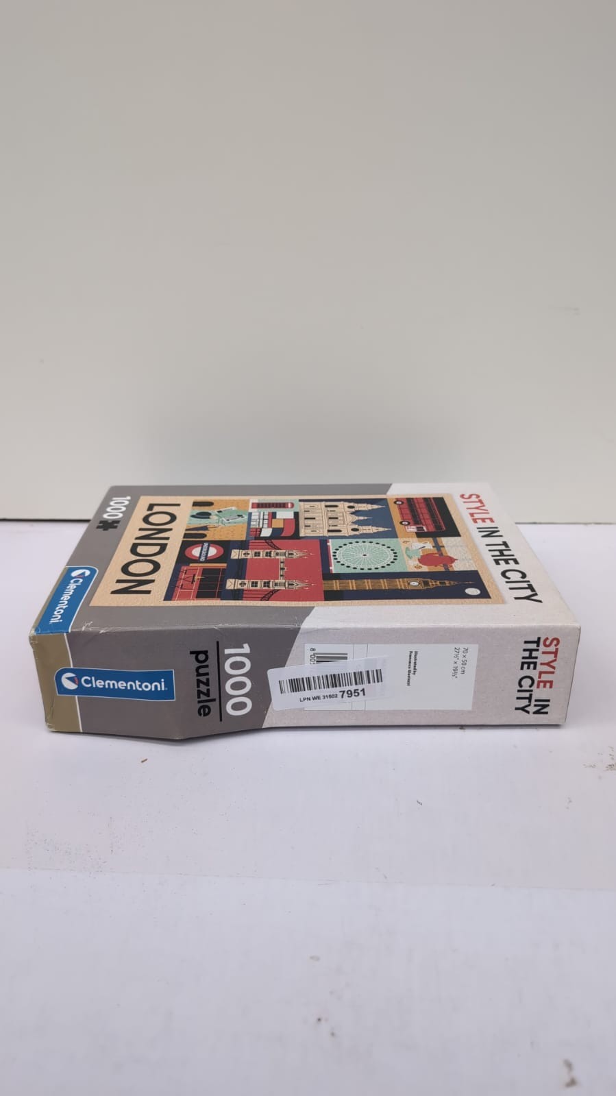 Clementoni 1000 el. Compact London [PUZZLE](BOX DAMAGED)