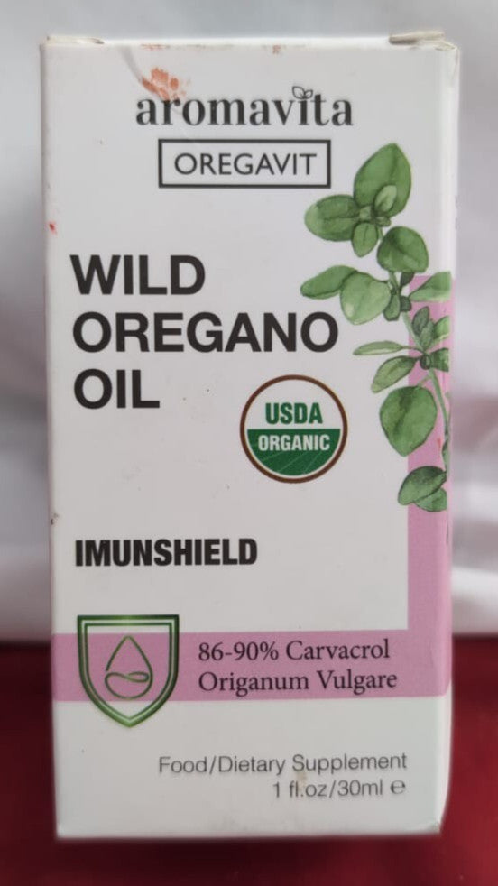 ImunShield Wild Oil of Oregano Organic Liquid Drops - Hand-Picked 30ml
