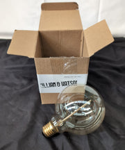 William & Watson Edison Vintage Large Globe Squirrel Cage Dimmable ,40W,E27