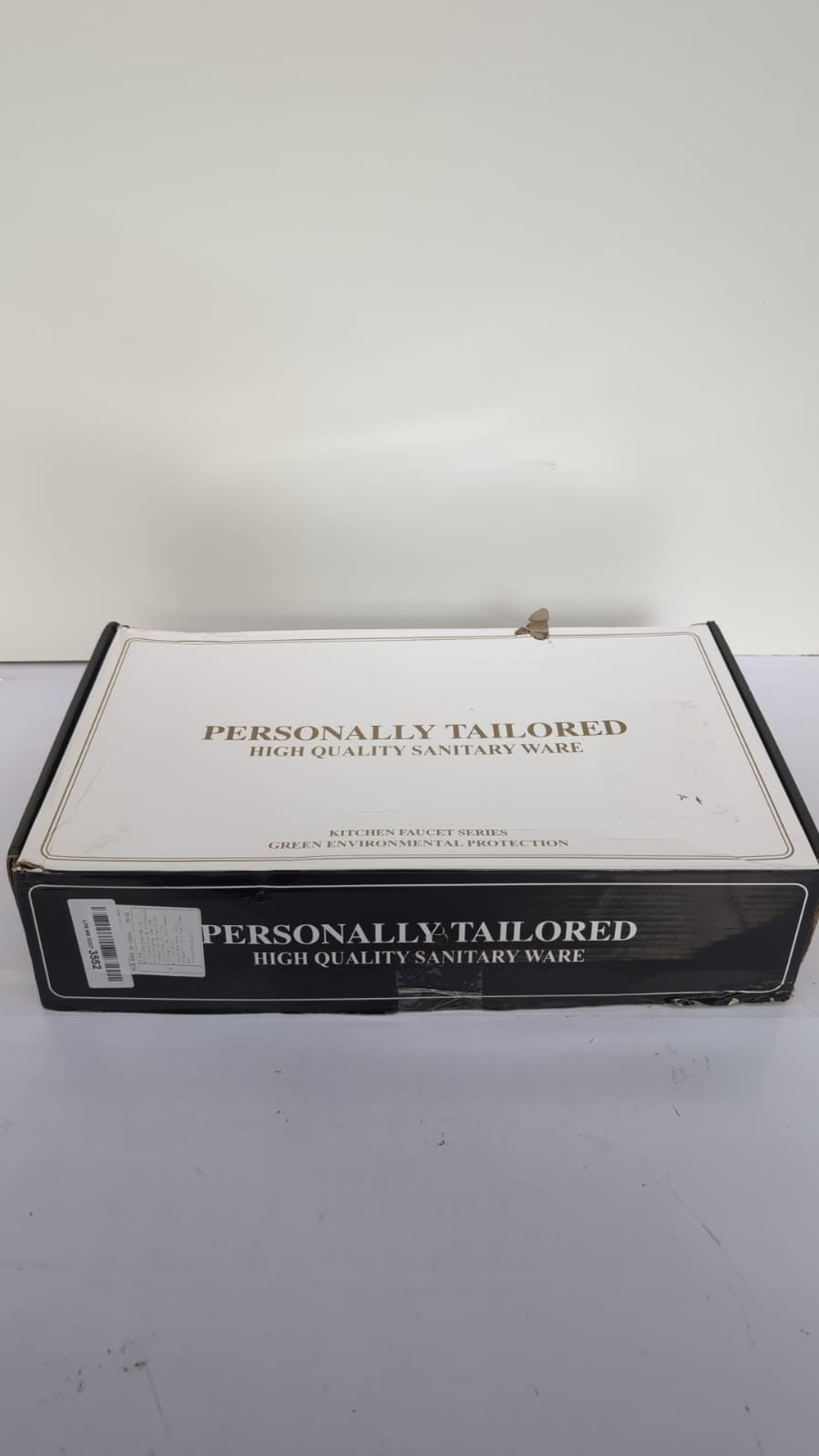 Kitchen Sink Mixer Tap, 2 Hole Bridge Mixer Taps with 2 Function Aerator(USED)