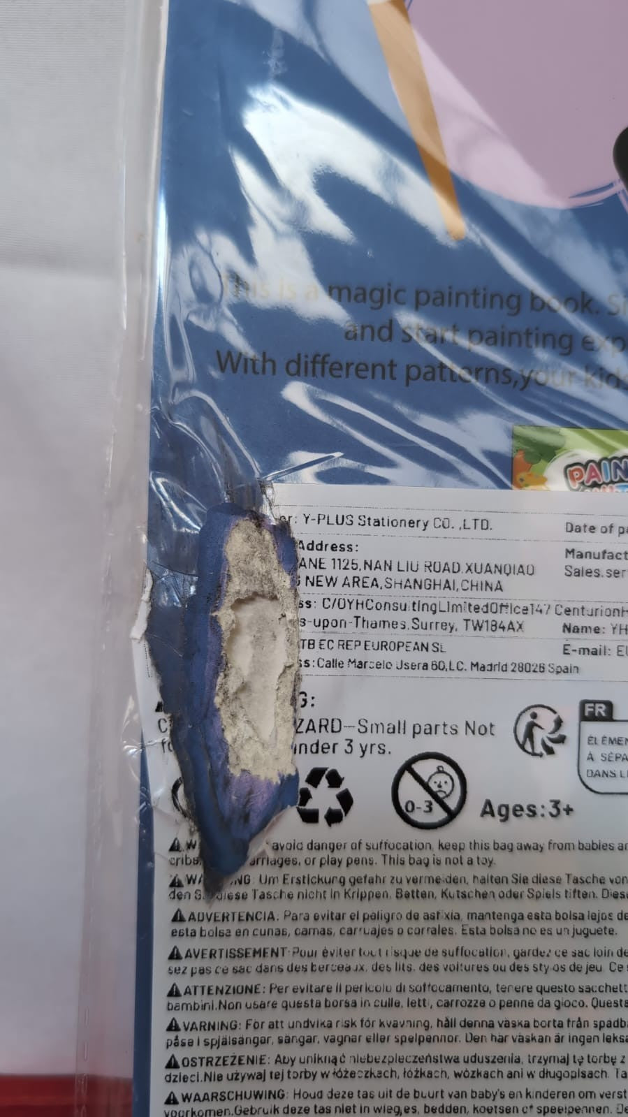 YPLUS Paint with Water Books for Toddlers, Art Craft Toys Watercolor Painting