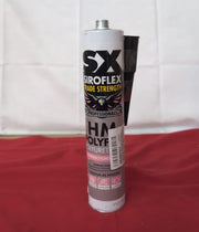 SX Black Premium HM Polyflex Sealant & Adhesive  300ML (packaging damaged)